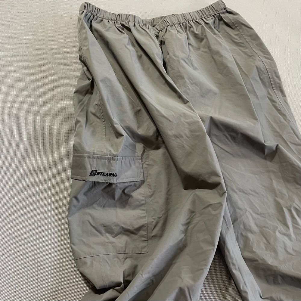 Stearns Gray Ripstop Rainpant Waterproof NEW Men’s Size Large - Picture 5 of 11
